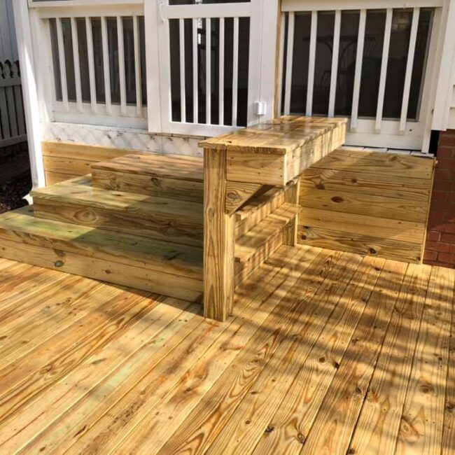 Ubaldo Construction and Remodeling of NC, Inc. - new deck construction projects